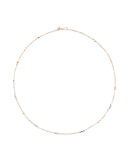 Dodo collana mini granelli oro rosa & argento ...