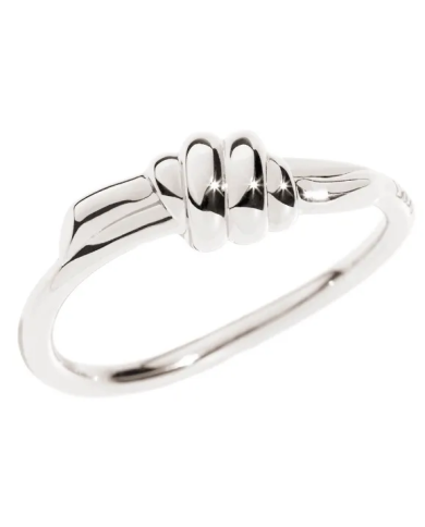 ANELLO DODO NODO. ARGENTO MISURA 53