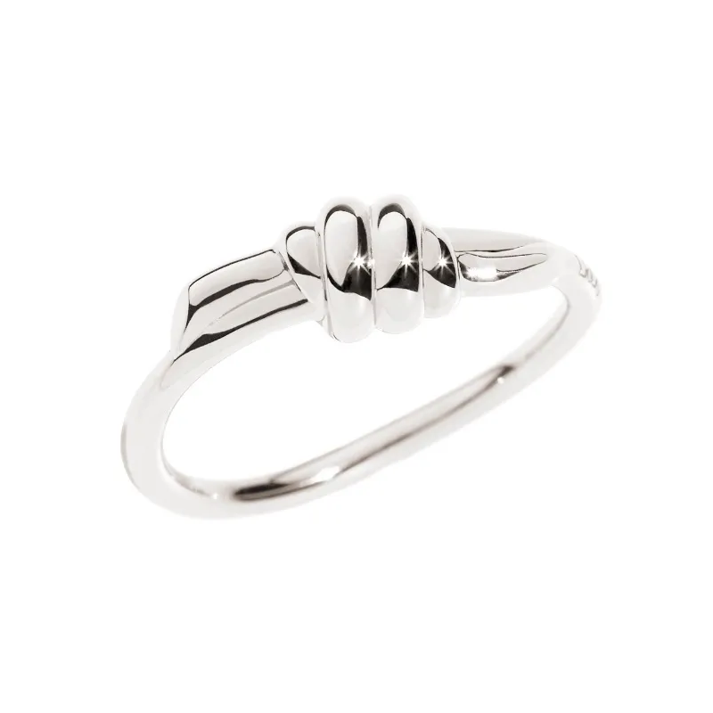 ANELLO DODO NODO. ARGENTO MISURA 53