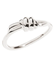 ANELLO DODO NODO. ARGENTO MISURA 53