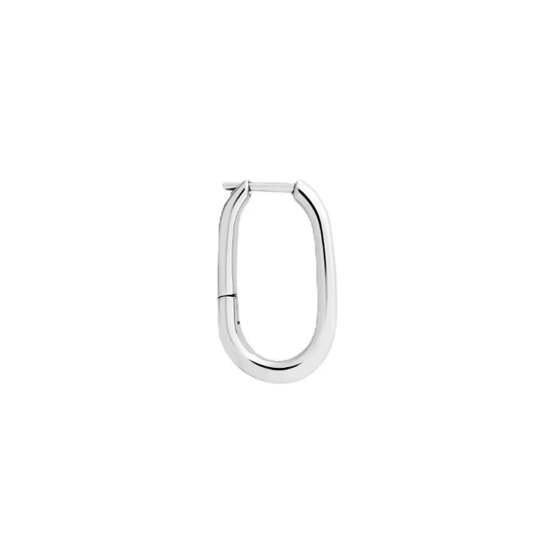 orecchino hoop essentials argento