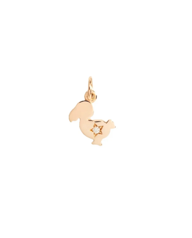 Dodo Charm junior oro rosa 9k diam bianco ct ...