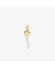 Dodo Ciondolo Corno Oro Giallo & Argento ...