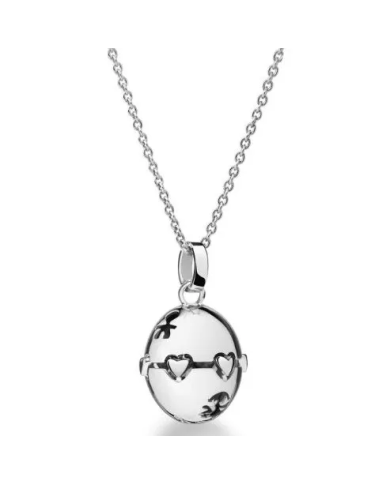 Collana Le Bebé in Argento con Sagome e Cuori - Lovetto