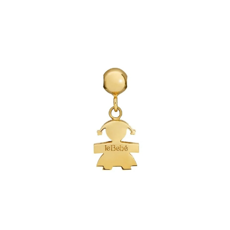 Charm leBebé in oro giallo 18kt a forma di bambina LBB971