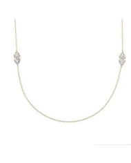 Collana Swarovski Body Strandage da Donna con Cristalli ...