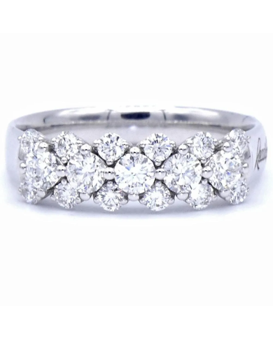 Anello Fascia Media Pavè Anniversary | R01FM001/093