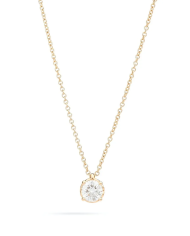 Collana punto luce Recarlo in oro giallo 18kt e diamante