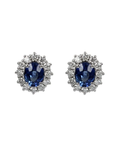 Orecchini Recarlo da donna in oro bianco E77CC001-ZB