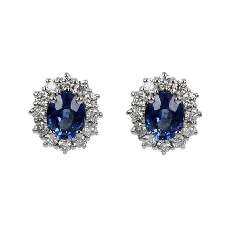 Orecchini Recarlo da donna in oro bianco E77CC001-ZB