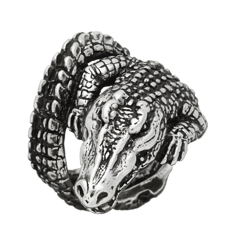 GIOVANNI RASPINI - Animalier - Anello Coccodrillo - 08680/14