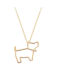 ALIITA PERRITO BRILLANTE COLLANA NRPU50001AYG09K