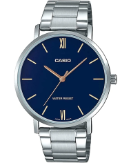 Orologio CASIO COLLECTION Mod. MINIMAL. METAL - PETROL BLUE Uomo