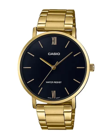 Orologio CASIO COLLECTION Mod. MINIMAL GOLD - BLACK Uomo