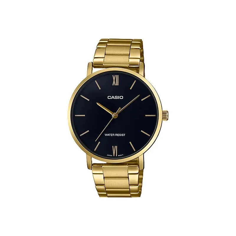 Orologio CASIO COLLECTION Mod. MINIMAL GOLD - BLACK Uomo