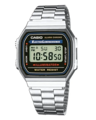 Orologio CASIO VINTAGE Mod. ICONIC - CLASSIC SILVER 