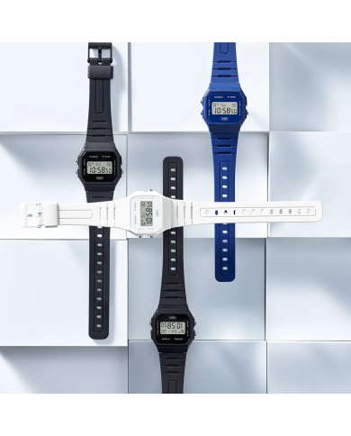 Orologio CASIO VINTAGE Mod. F-91 BIO RESIN STRAP - BLACK 