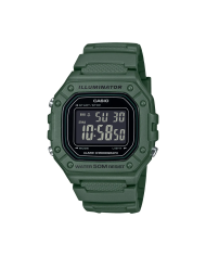 Orologio CASIO TIMELESS COLLECTION Mod. SPORT ILLUMINATOR WR 50M. ALARM. CHRONOGRAPH - ARMY GREEN Uomo
