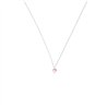 Collana In argento con zircone Cuore