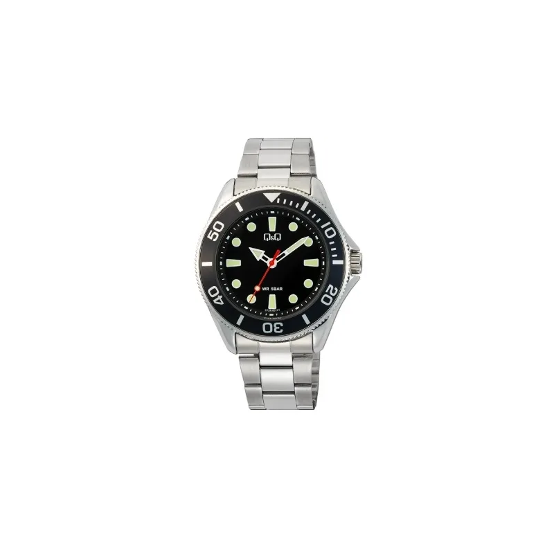 Orologio Q&Q Mod. GENT DIVER BLACK Uomo