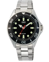 Orologio Q&Q Mod. GENT DIVER BLACK Uomo