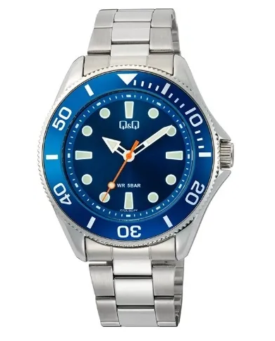Orologio Q&Q Mod. GENT DIVER BLUE Uomo