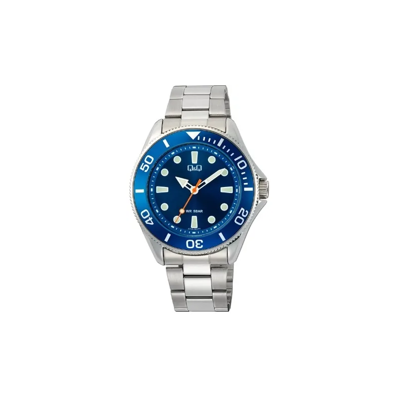 Orologio Q&Q Mod. GENT DIVER BLUE Uomo