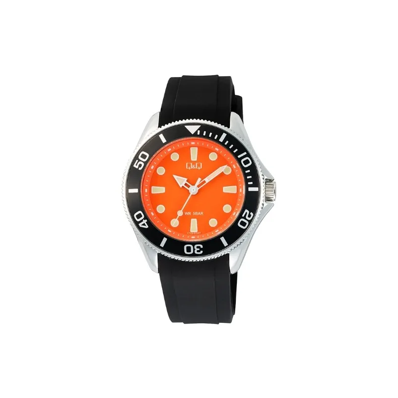 Orologio Q&Q Mod. GENT DIVER BLACK Uomo