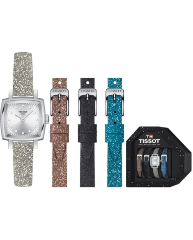 Orologio TISSOT Mod. LOVELY W-Diamonds Special pack  3 extra straps Donna