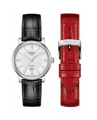 Orologio TISSOT Mod. CARSON AUTOMATIC W-DIAMONDS - Special Pack  Extra Strap Donna