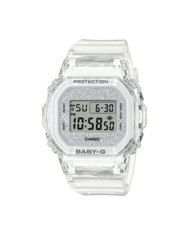Orologio BABY-G Mod. 565 GLITTER CRYSTALS SERIE - SILVER Donna