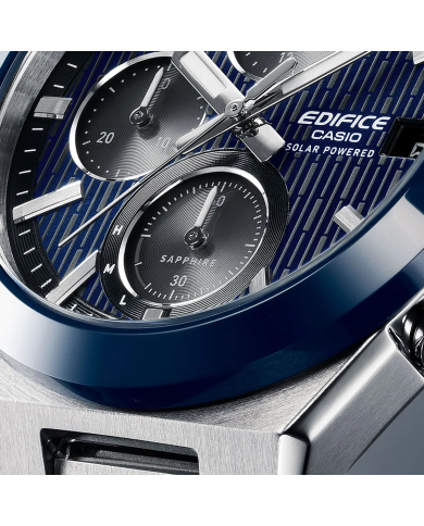 Orologio CASIO EDIFICE Mod. SOLAR POWERED CHRONOGRAPH - BLUE Uomo