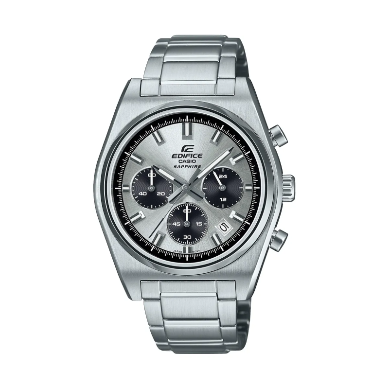 Orologio CASIO EDIFICE Mod. MOTORSPORT CHRONOGRAPH - SILVER Uomo