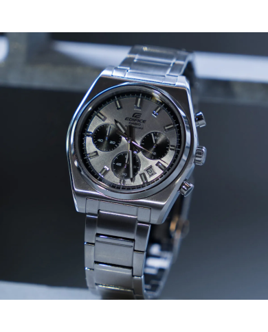 Orologio CASIO EDIFICE Mod. MOTORSPORT CHRONOGRAPH - SILVER Uomo