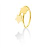 Anello in argento stelle