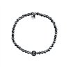 Bracciale con ancora black