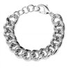 Bracciale Catena Groumette Piatta Grande