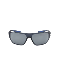 OCCHIALI DA SOLE UNISEX NIKE SUNGLASSES AERO DRIFT MATTE DARK GREY SILVER - NIKE MAX OPTICS LENSES