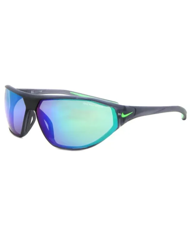 OCCHIALI DA SOLE UOMO NIKE SUNGLASSES AERO SWIFT  MATTE DARK GREY GREEN - NIKE MAX OPTICS LENSES