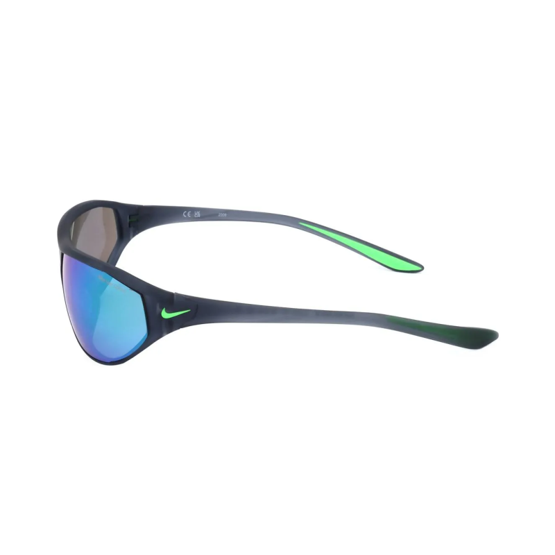 OCCHIALI DA SOLE UOMO NIKE SUNGLASSES AERO SWIFT  MATTE DARK GREY GREEN - NIKE MAX OPTICS LENSES