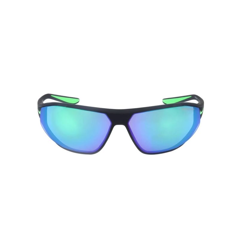 OCCHIALI DA SOLE UOMO NIKE SUNGLASSES AERO SWIFT  MATTE DARK GREY GREEN - NIKE MAX OPTICS LENSES
