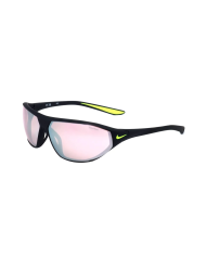 OCCHIALI DA SOLE UNISEX NIKE SUNGLASSES AERO SWIFT MATTE BLACK ROAD CHROME
