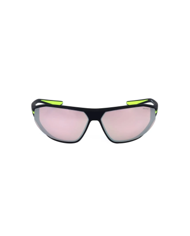 OCCHIALI DA SOLE UNISEX NIKE SUNGLASSES AERO SWIFT MATTE BLACK ROAD CHROME