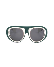 OCCHIALI DA SOLE DONNA EMILIO PUCCI SUNGLASSES EP0059 SHINY DARK GREEN