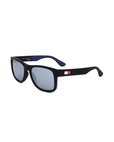 OCCHIALI DA SOLE UOMO TOMMY HILFIGER SUNGLASSES TH 1556_S BLACK BLUE