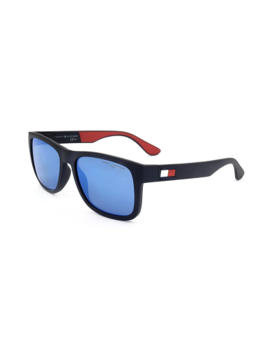 OCCHIALI DA SOLE UOMO TOMMY HILFIGER SUNGLASSES - TECH LENSES TH 1556_S MATTE BLUE
