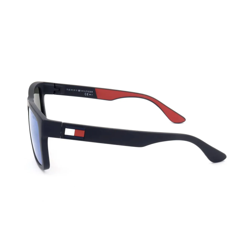 OCCHIALI DA SOLE UOMO TOMMY HILFIGER SUNGLASSES - TECH LENSES TH 1556_S MATTE BLUE
