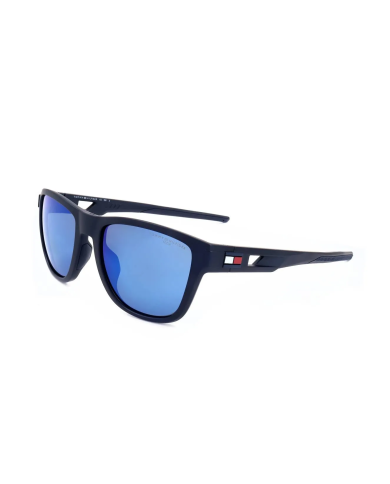 OCCHIALI DA SOLE UOMO TOMMY HILFIGER SUNGLASSES - TECH LENSES TH 1951_S METALIZED BLUE