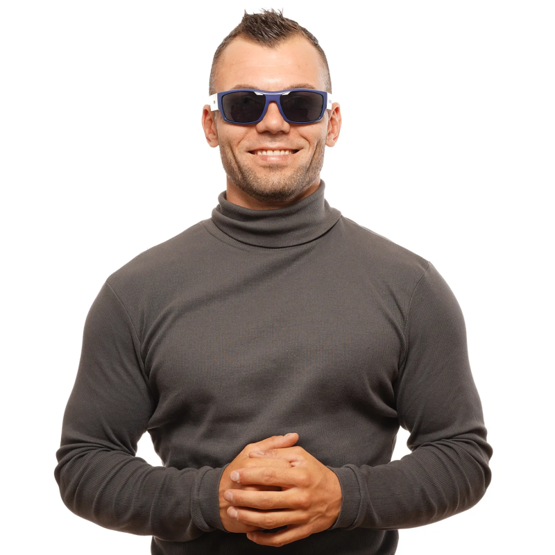 OCCHIALI DA SOLE UOMO TOMMY HILFIGER SUNGLASSES TJ 0098_S BLACK AZURE