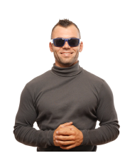 OCCHIALI DA SOLE UOMO TOMMY HILFIGER SUNGLASSES TJ 0098_S BLACK AZURE